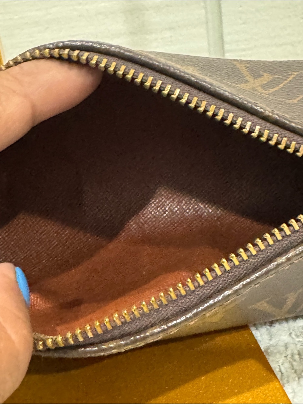 Louis Vuitton Monogram Mini Cylinder Bag in Brown and Tan - Picture 8 of 8